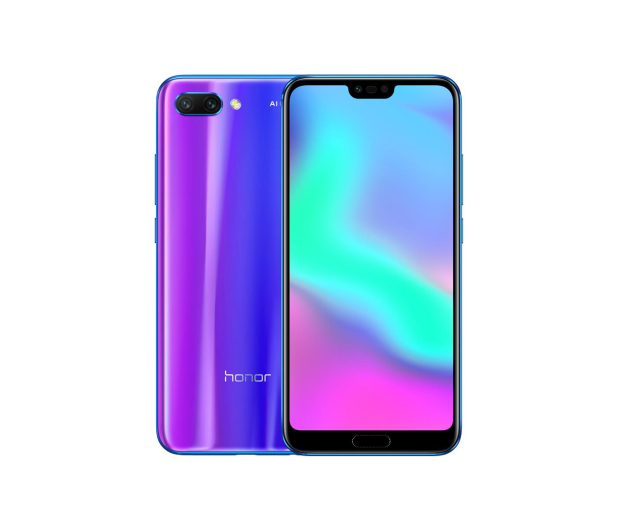 HONOR 10 4/64GB Niebieski Dual Sim - 430089 - zdjęcie